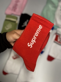 Media caña Supreme rojo - comprar online