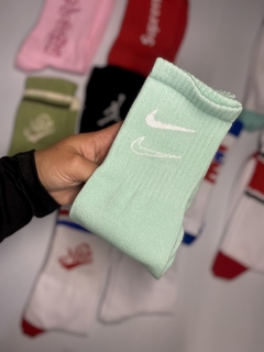 Media caña NIke Dob verde aqua - comprar online