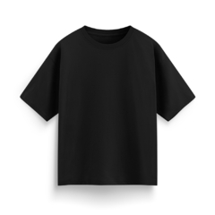 Remera Oslo oversize negro - comprar online