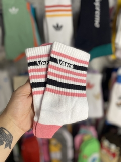 Media caña Vans old rosa