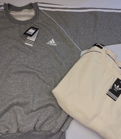 Buzo Adidas retro gris - comprar online
