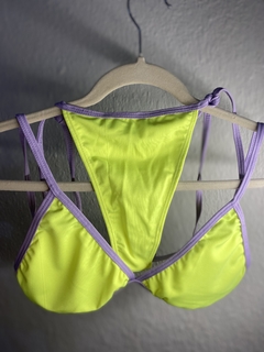 Bikini Greta bicolor fluo