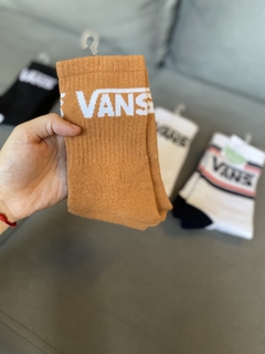 Media caña Vans habano