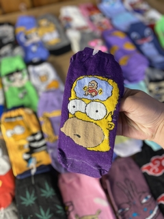 Socks Homero mono animado adulto