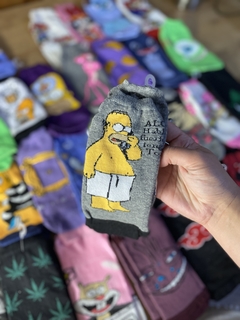 Socks Homero Toalla animado adulto