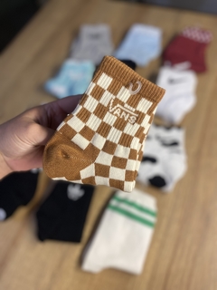 Tenis Vans cuadro habano