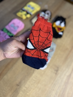 Socks Hombre Araña animado kids
