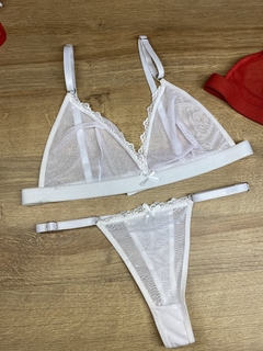 Conjunto de tul blanco - comprar online