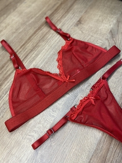 Conjunto de tul rojo - comprar online