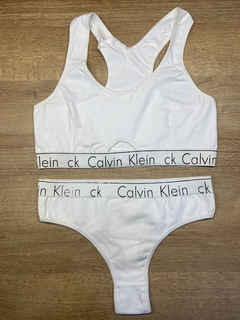 Conjunto CK Calvin blanco - comprar online