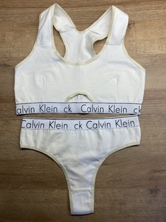 Conjunto CK Calvin manteca - comprar online