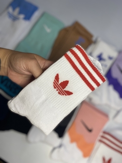 Media caña Adidas old roja - comprar online