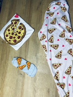 Pijama Pizza de modal