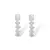 Brinco Ear Hook Curvo Zircônias - comprar online