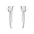 Brinco Ear Cuff Palito Duplo - comprar online