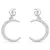 Brinco Lua Cravejada - comprar online