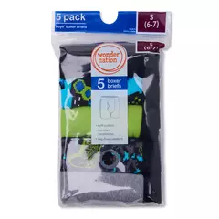Wonder Nation - Kit 5 cuecas boxer - comprar online