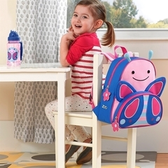 Skip Hop - Kit Mochila + Garrafa Borboleta
