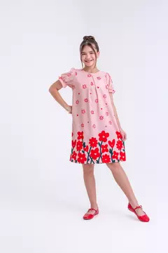 Alfaiataria - Vestido Jardim de Flores - comprar online