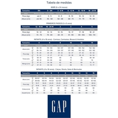 GAP - Conjunto Moletom Infantil - Agridoce
