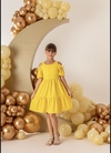Alfaiataria - Vestido Amarelo