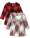 Childrens Place - Vestido Manga longa