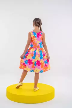Alfaiataria - Vestido Flores - Agridoce