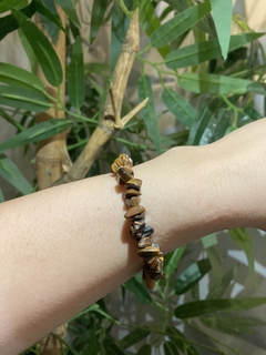 Pulseira Olho de Tigre Cascalho - comprar online