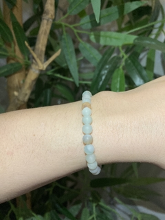 Pulseira Amazonita Fosca 4MM