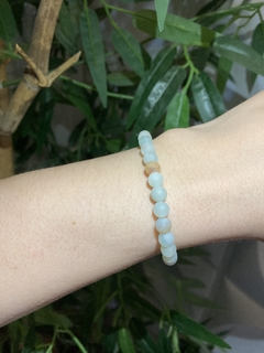Pulseira Amazonita Fosca 4MM - comprar online