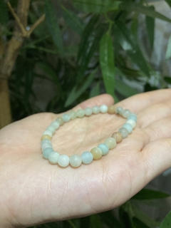 Pulseira Amazonita Fosca 4MM na internet