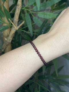 Pulseira Granada 4MM Polida