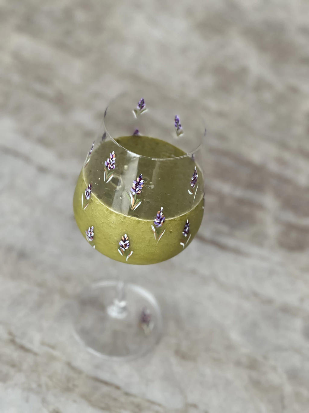 Kit 6 Taças de Vinho e Água - Lavanda