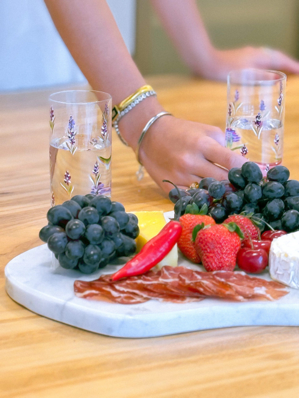 Jogo 6 Copos Long Drink - Lavanda