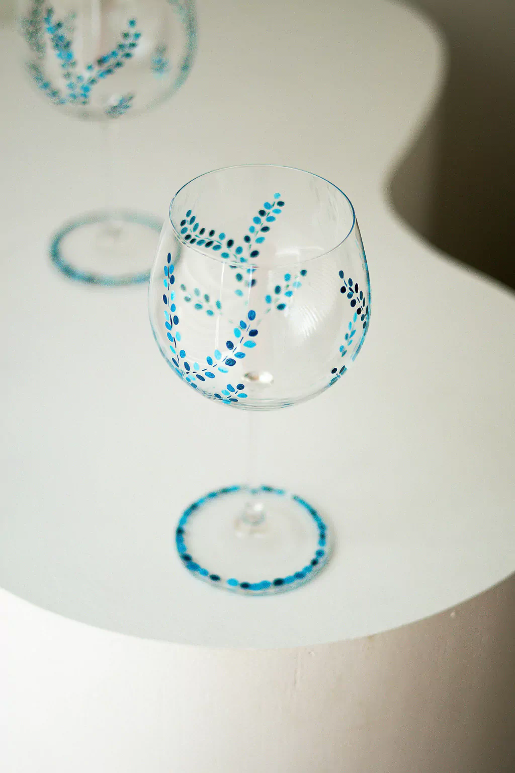 Taça de Gin Lily Bloom - Azul