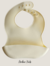 Babero De Silicona Premium Liso Con Bolsillo Regulable - tienda online