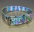 Collar Glam Raza Pequeña Plateado Liso - comprar online