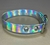 Collar Glam Raza Pequeña Plateado Liso