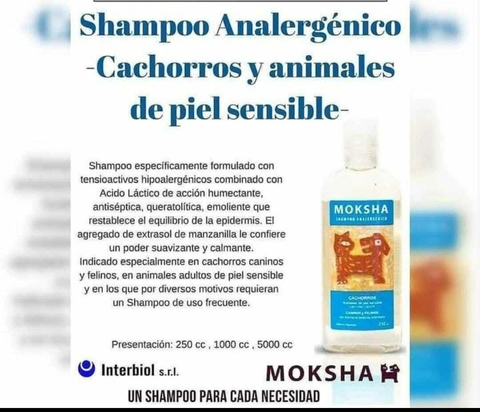 Shampoo Antialérgico