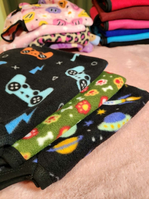 Chaleco de polar clásico talle 8