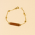 Pulseira de chapinha infantil com bolinha - comprar online