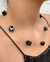 COLLAR CON CRISTAL CUADRADO GRANDE