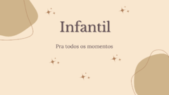 Banner da categoria Infantil