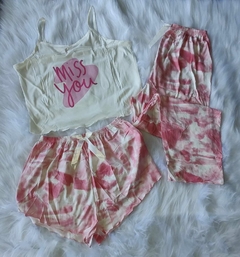 Pijama 3 Piezas - tienda online