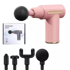 Pistola de massagem elétrica, massageador de tecidos profundos