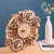 Robotime-rompecabezas 3D de madera Reloj astral