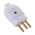 PLUG MACHO 2P+T 10A 250V BANCO TRAMONTINA