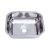 CUBA INOX RASA 40X34X14MM JP - comprar online
