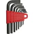 CHAVE ALLEN JOGO 1,5 A 10MM 9 PÇS 3369998 GEDORE RED