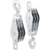 MOITAO CADERNAL 60MM COM 3 ROLDANAS VONDER